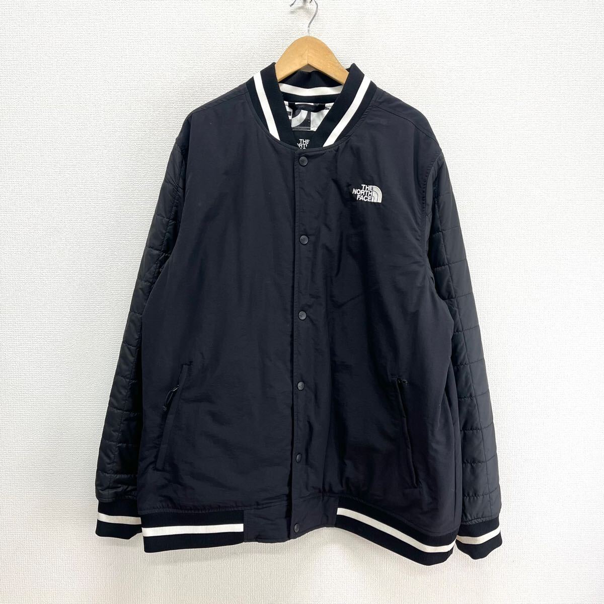 THE NORTH FACE ノースフェイス NF0A3JR2 Transbay Insulated Varsity Jacket 中綿ジャケット ブルゾン XL 10122773