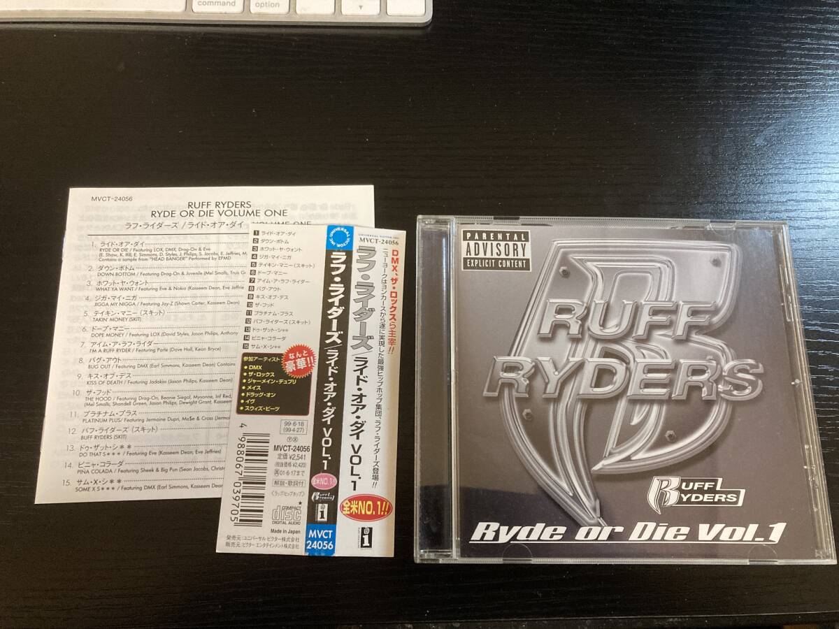 Ruff Ryders Ryde Or Die Vol.1 国内盤CD hiphop dmx ラフライダーズ