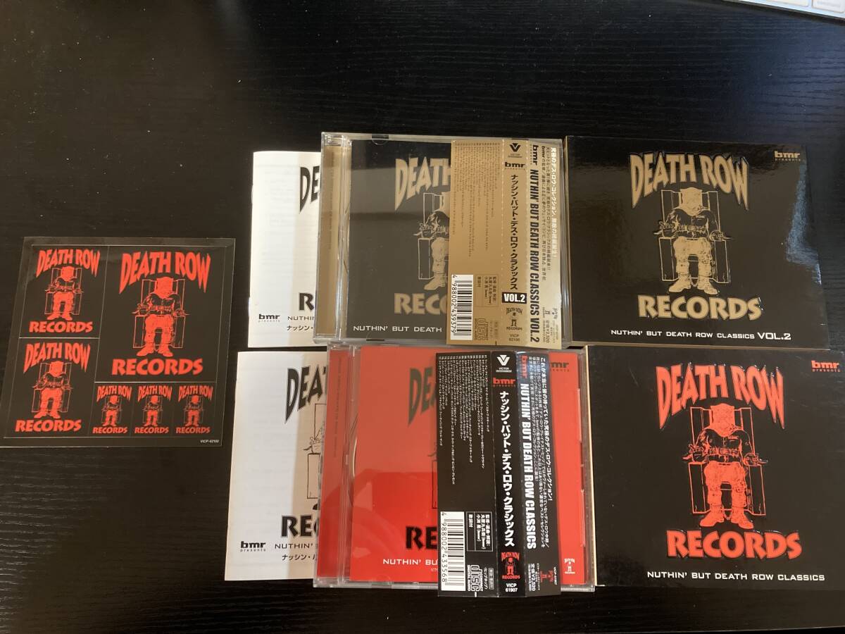Nuthin' But Death Row Classics Vol.2 国内盤CD ステッカー付き Hiphop Death row records 2Pac Dr. Dre