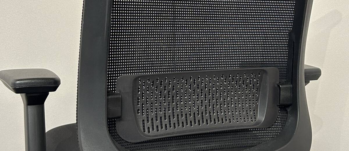【中古?2016年制】Steelcase Reply ハイバック 可動肘 ランバーサポート ブラック