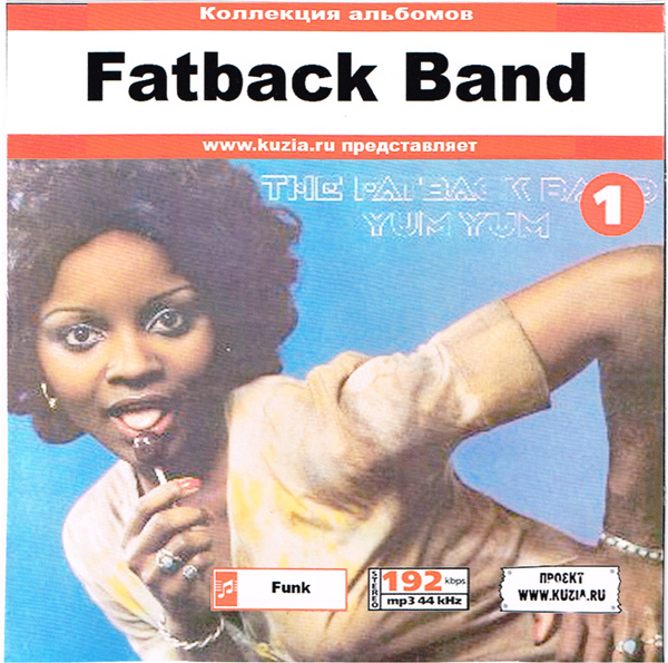 FATBACK BAND CD1+CD2 大全集 MP3CD 2P⊿