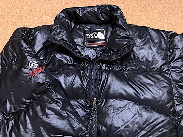  популярный!!* North Face SUMMITa темно синий kaga пуховик чёрный / черный M ND18200* легкий compact альпинизм кемпинг уличный 