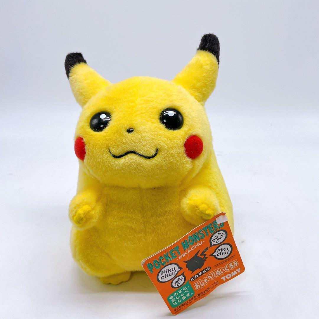 希少】おしゃべりピカチュウ 初代 初期 TOMY製 ポケモン 希少】おしゃべりピカチュウ 初代 初期 TOMY製 ポケモン
