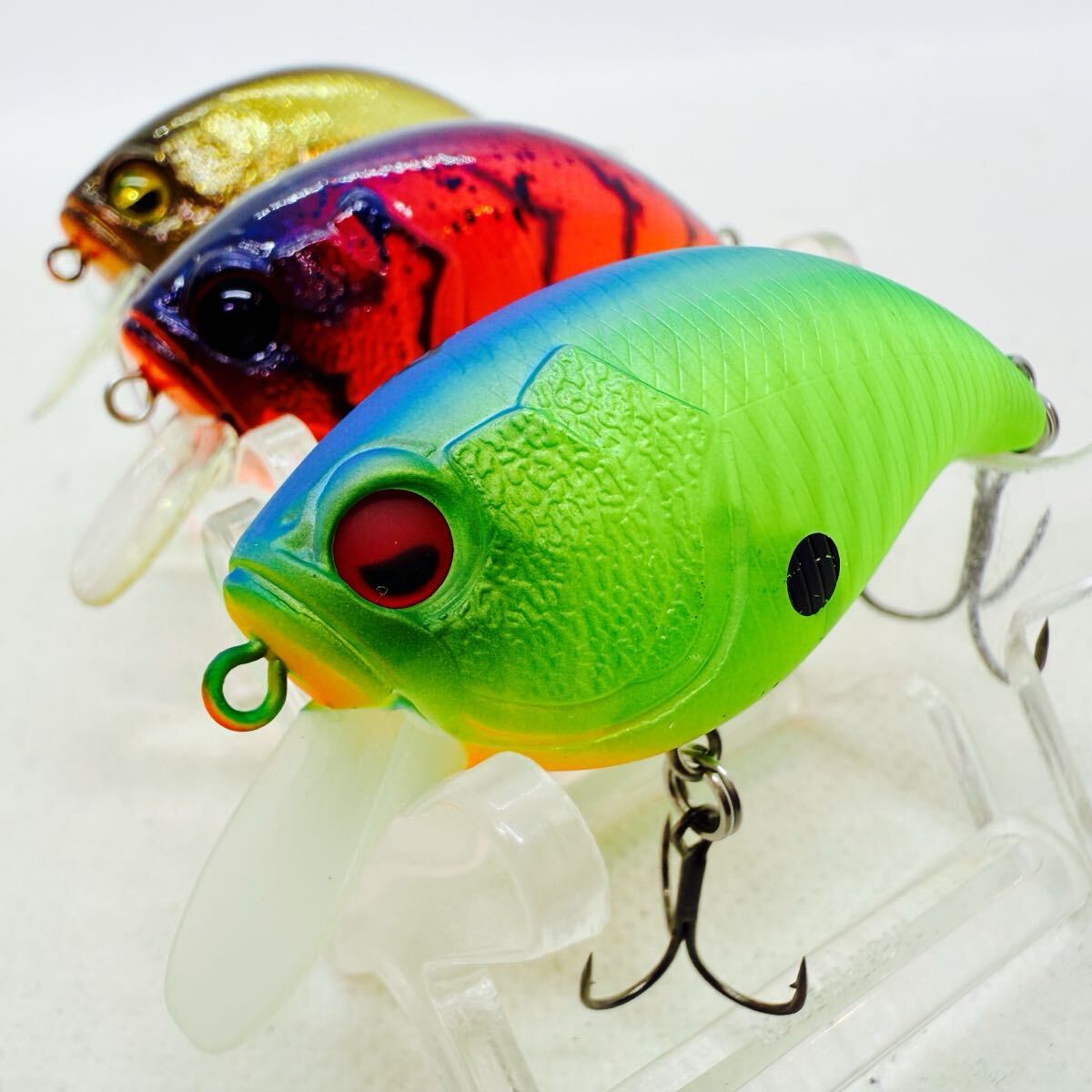 送料無料・美品『レイドジャパン レベルクランク 3個セット』RAID JAPAN LEVEL CRANK クランクベイト クランク