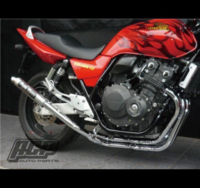 プリティー製 CB400ＳＦ REVO NC42 改 タイプ1 4-2-1 マフラー