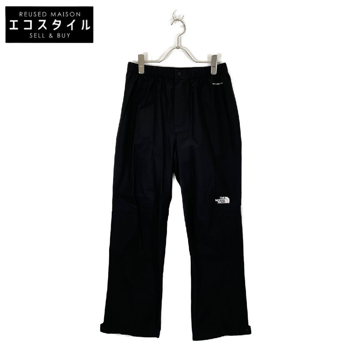 THE NORTH FACE ノースフェイス ブラック FL ドリズルパンツ NP12015 ブラック S ボトムス ポリエステル メンズ 中古