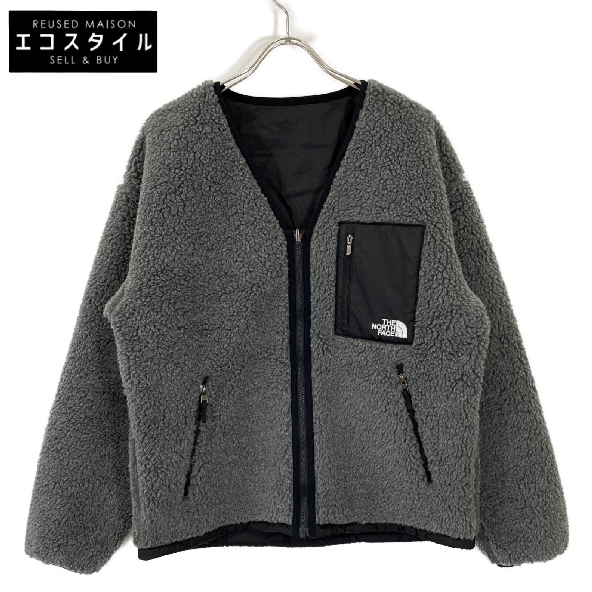 正式的 NORTH THE FACE グレー×ブラック NP72334 ノースフェイス その他