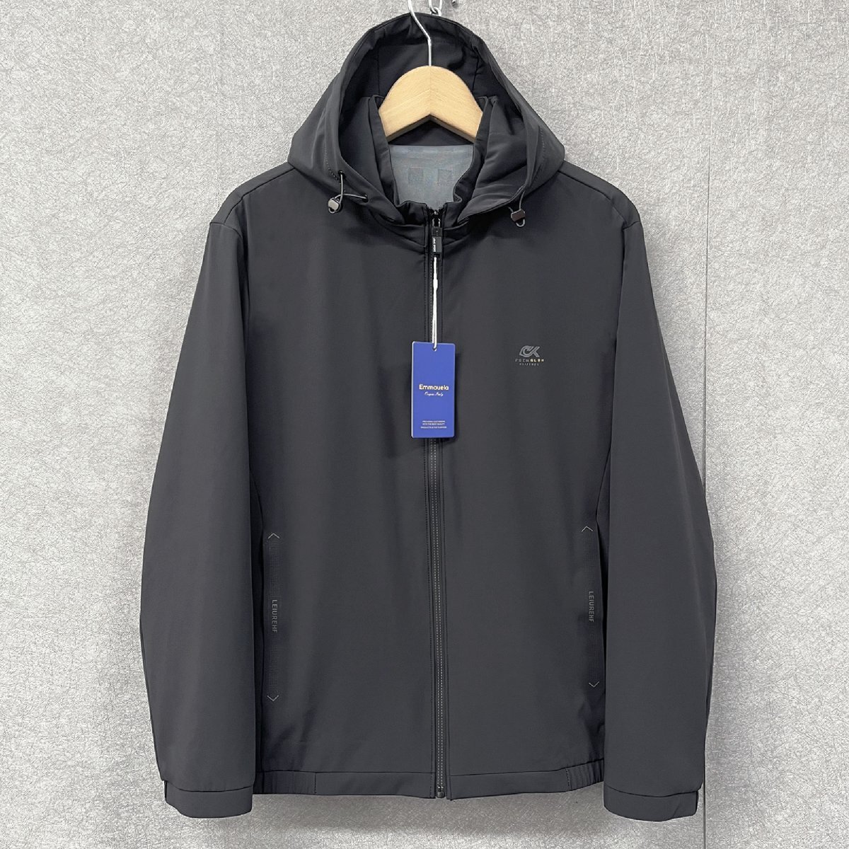 最高峰・ジャケット 定価5万◆Emmauela・イタリア・ミラノ発◆上品 個性 通気 薄手 ダメージ加工 ス長袖シャツ トレンド レジャー 街着 2XL