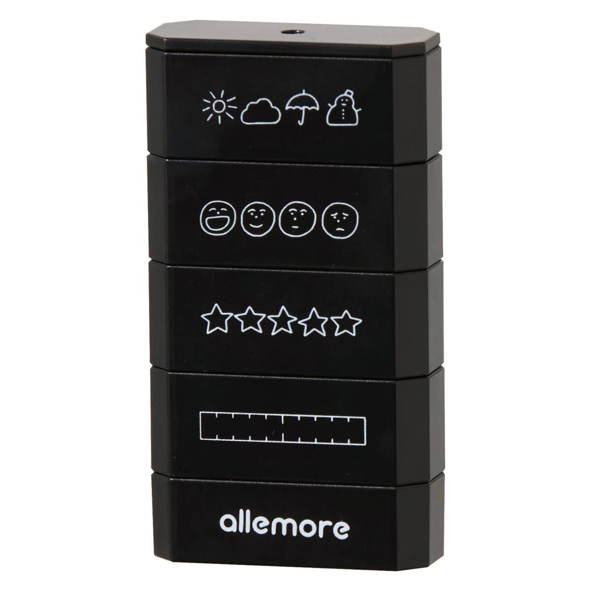 PEL-JA2/H ブラック デイリーログ join nototo スタンプ 連結 シャチハタ