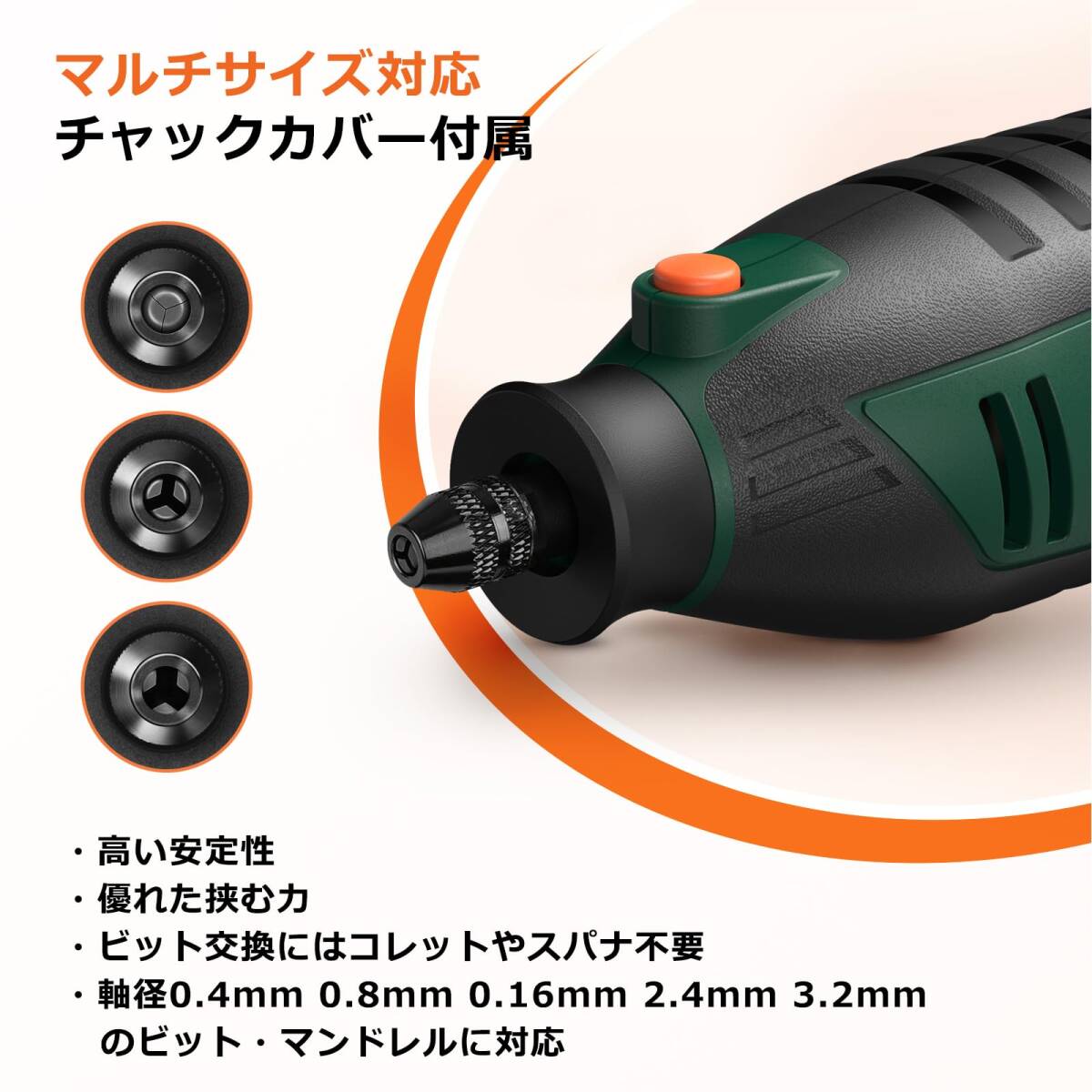アズワン(AS ONE) グラインダー 0〜40,000rpm FORTE 300α 1セット アズワン(AS ONE) グラインダー 0〜40,000rpm FORTE 300α 1セット