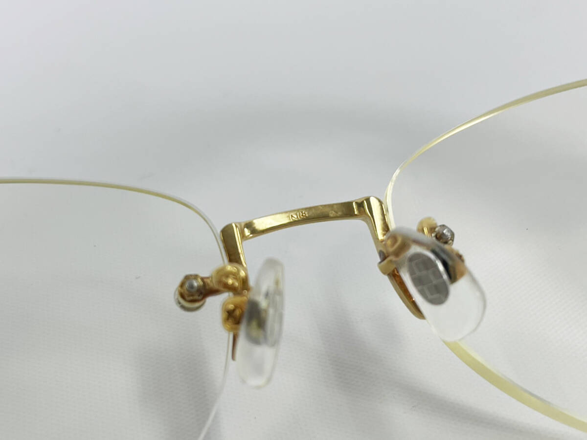 1円~♪【K18】 HANAE MORI ハナエモリ HM9911G 53□16 135 1円~♪【K18】 HANAE MORI ハナエモリ HM9911G 53□16 135