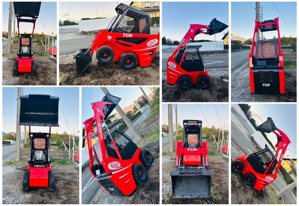 TCM 704○スキッドステアローダー○ボブキャット○bobcat○除雪 TCM 704○スキッドステアローダー○ボブキャット○bobcat○除雪