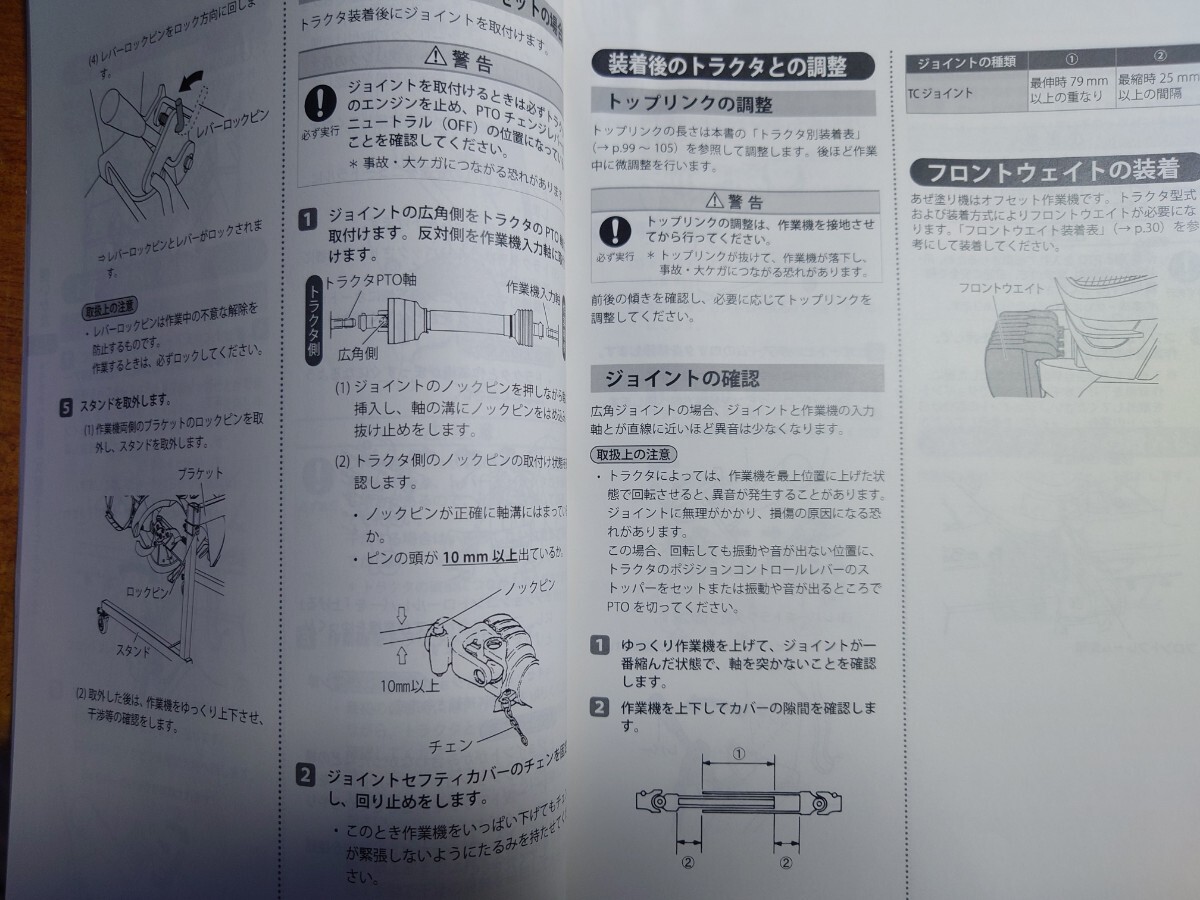 小橋畦塗り機 xrs シリーズ 取扱説明書 お役立ちガイド(農業機械 小橋畦塗り機 xrs シリーズ 取扱説明書 お役立ちガイド(農業機械