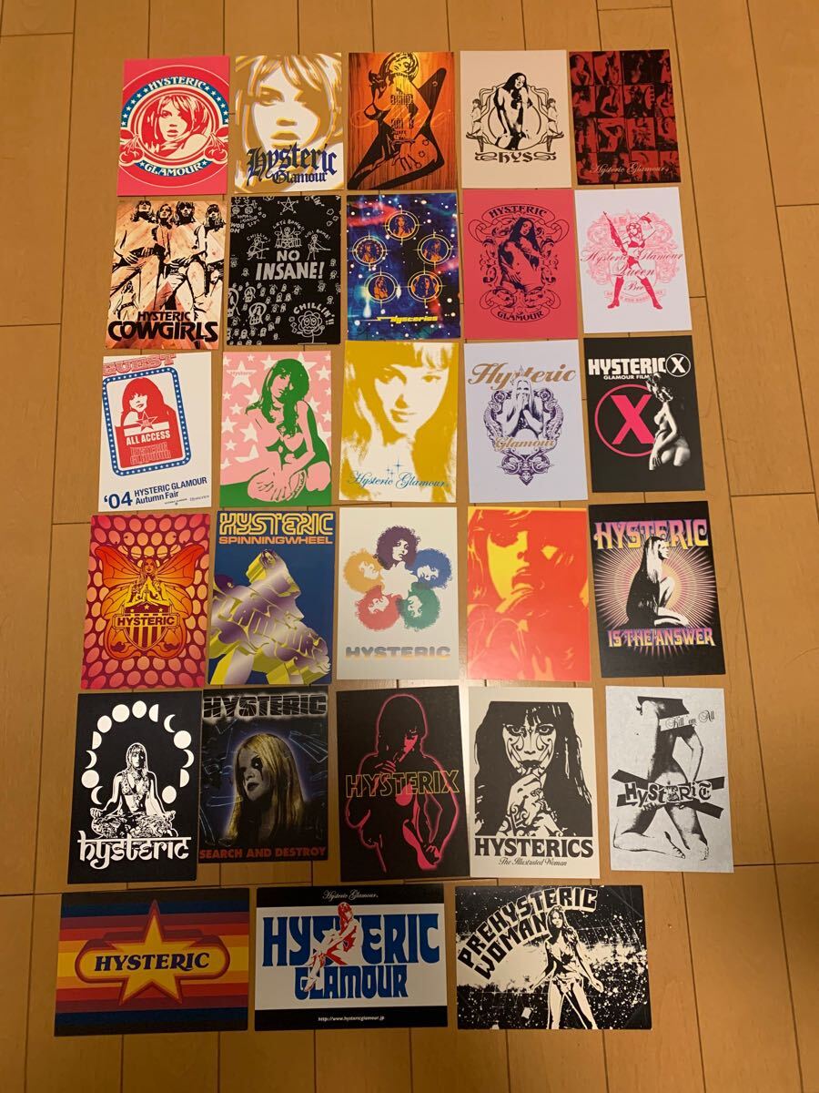 hysteric glamour:ポストカード２８枚