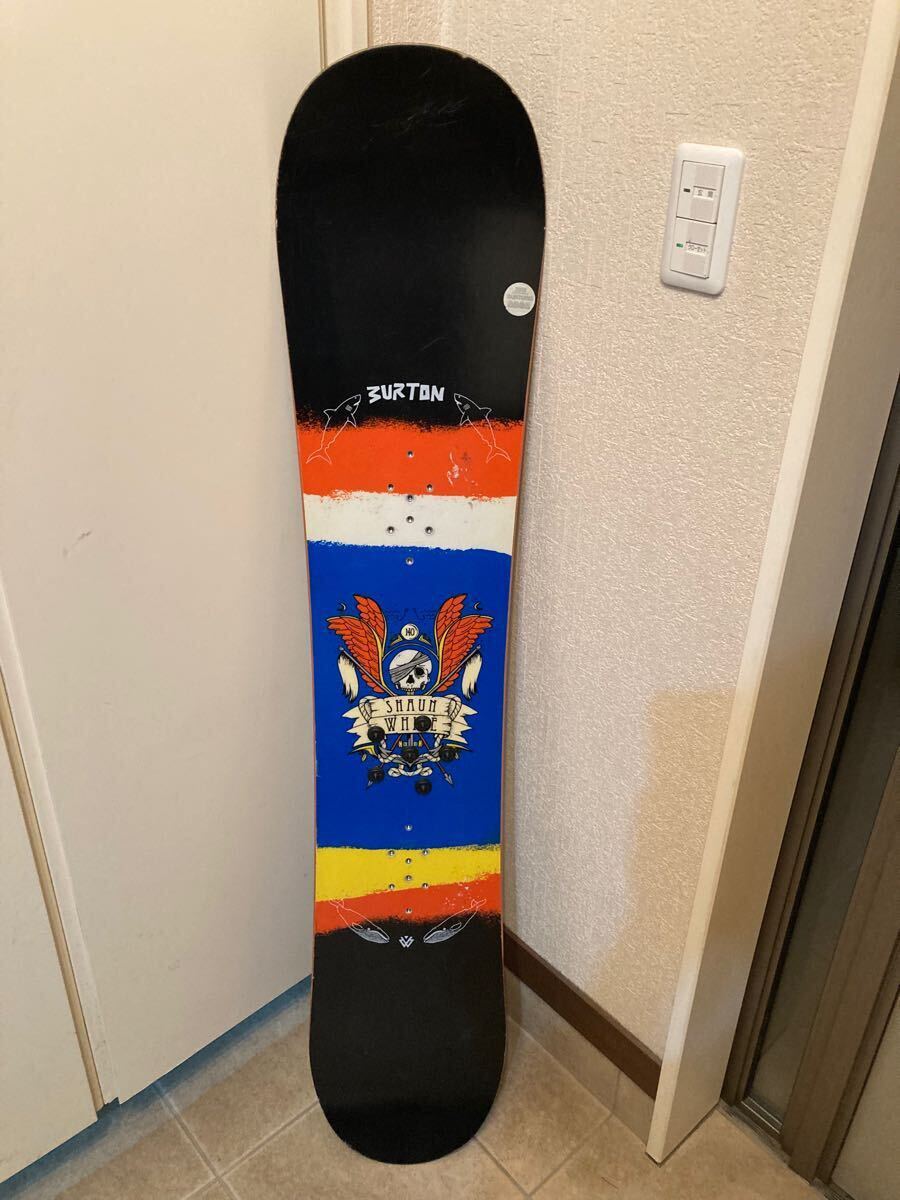 ★ バートン スノーボード BURTON 140 ショーンホワイトモデル　ソールガード付き　軽量　女性　子供　ジュニア　キッズ