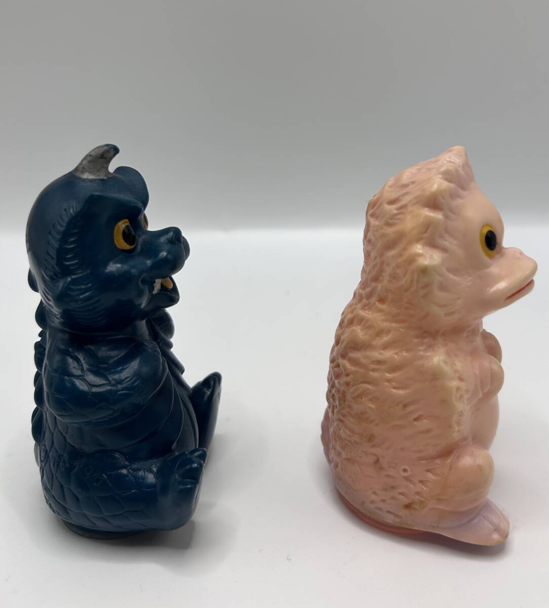 当時物 2 体 マルサン 赤ちゃんシリーズ 貯金箱 稀少 ガラモン 当時物 2 体 マルサン 赤ちゃんシリーズ 貯金箱 稀少 ガラモン