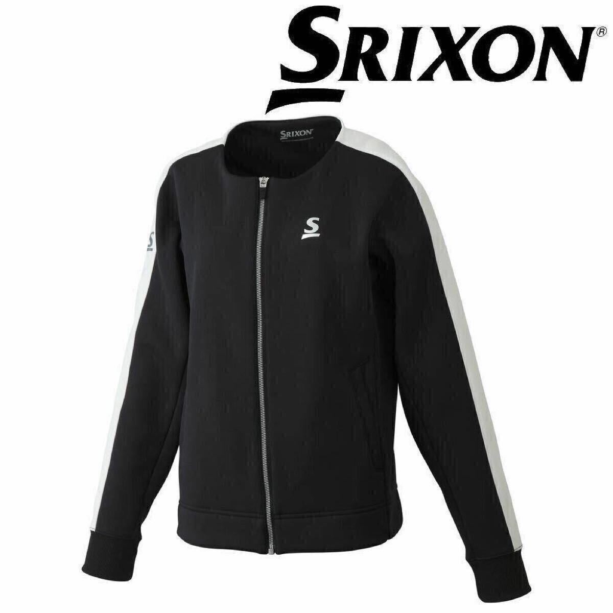 【送料無料】スリクソン（SRIXON）フリースジャケット レディースOサイズ 新品 SDF-5860Wブラック_画像1