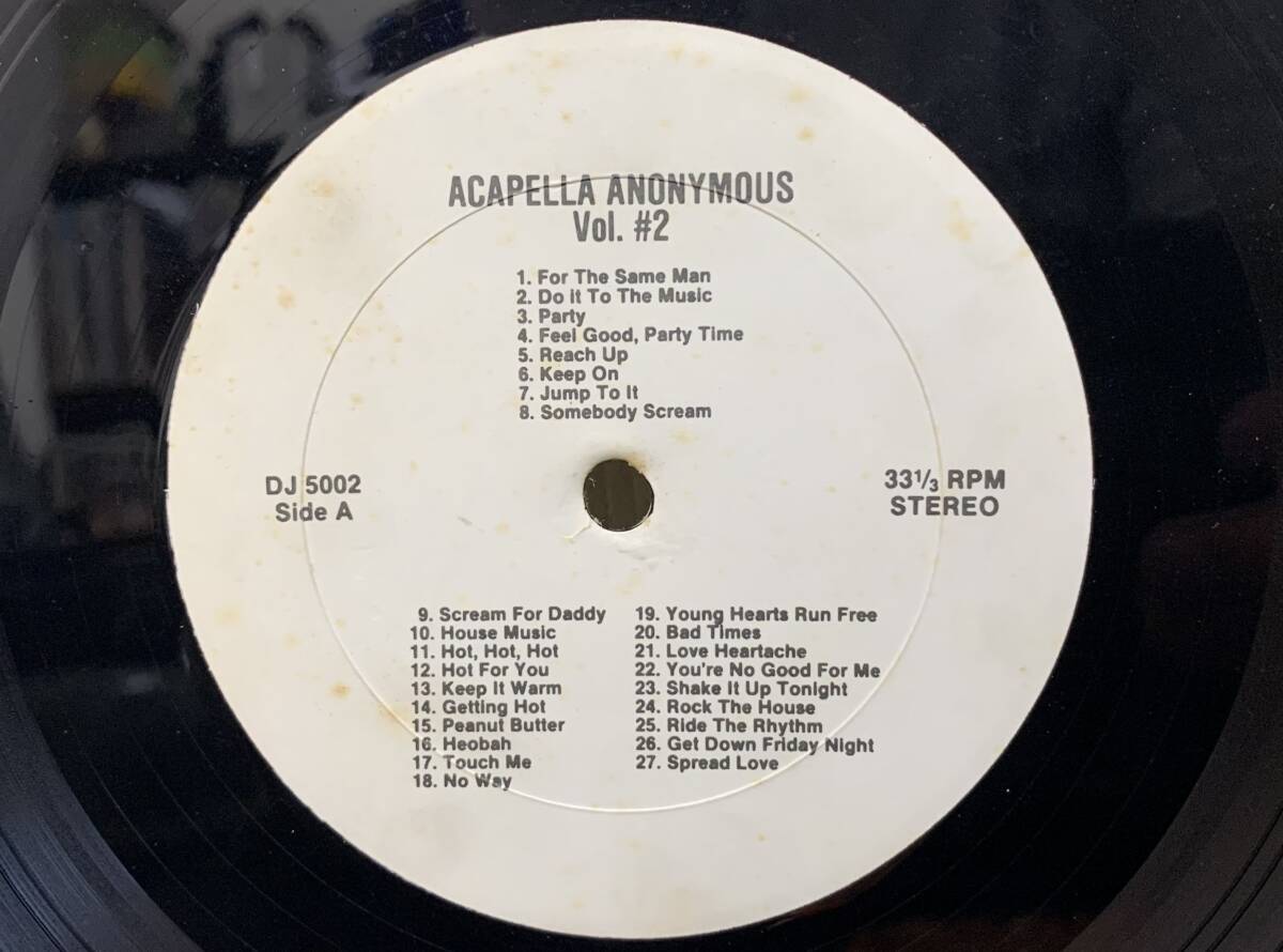 【US】ACAPELLA ANONYMOUS Vol.＃2