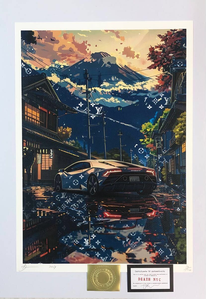 DEATH NYC 世界限定100枚 アートポスター JOJO LOUISVUITTON DEATH NYC 世界限定100枚 アートポスター JOJO LOUISVUITTON