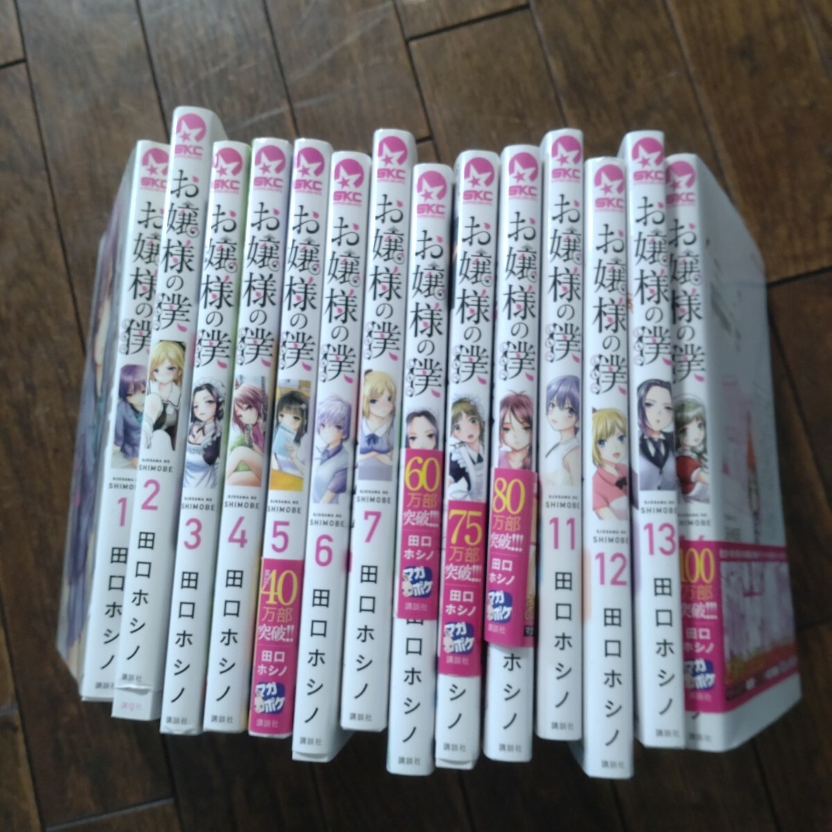 お嬢様の僕1-14巻　田口ホシノ