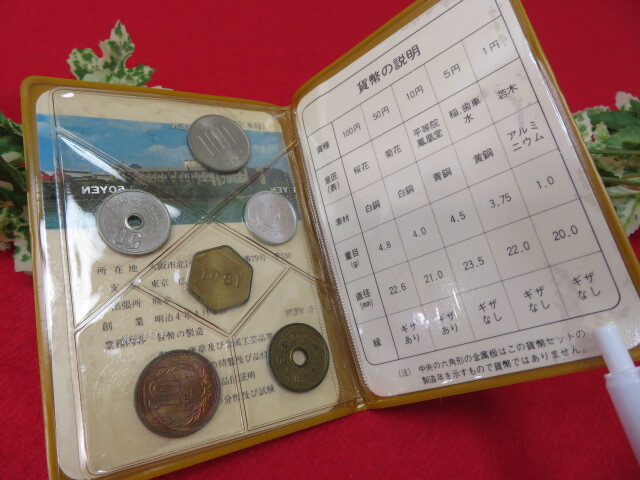 【AA1932/ク】保管品　昭和56年(1981年)　造幣局　記念硬貨セット　大蔵省　貨幣セット_画像5