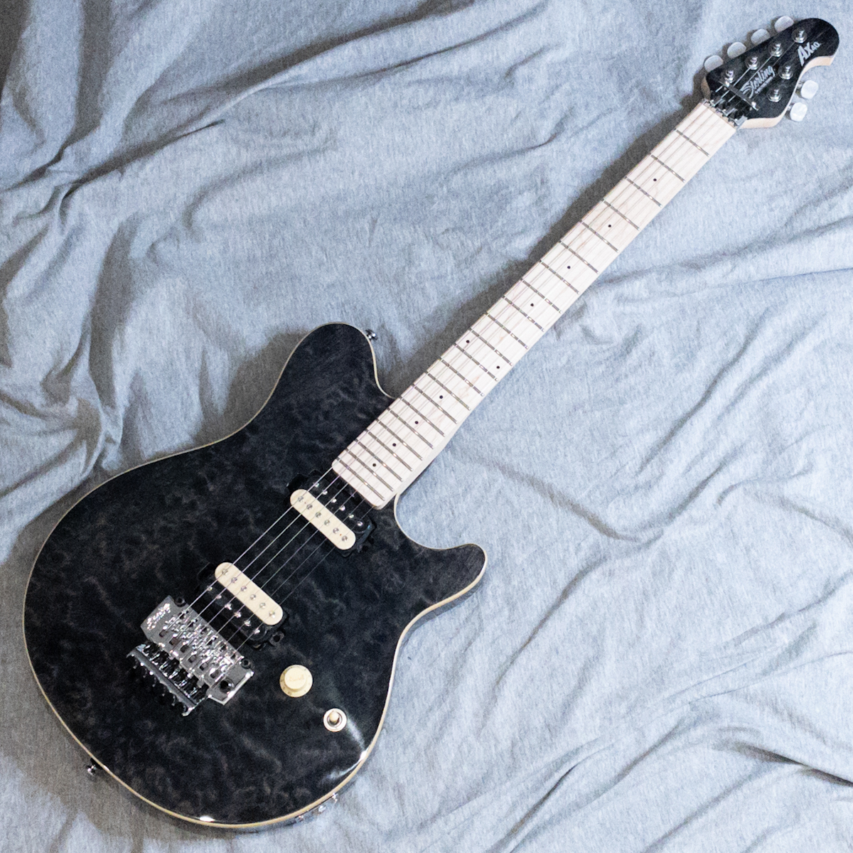 Sterling by Musicman SBMM AX40 TBK M1(Trans Black) ミュージックマン アクシス 日本限定モデル_画像3
