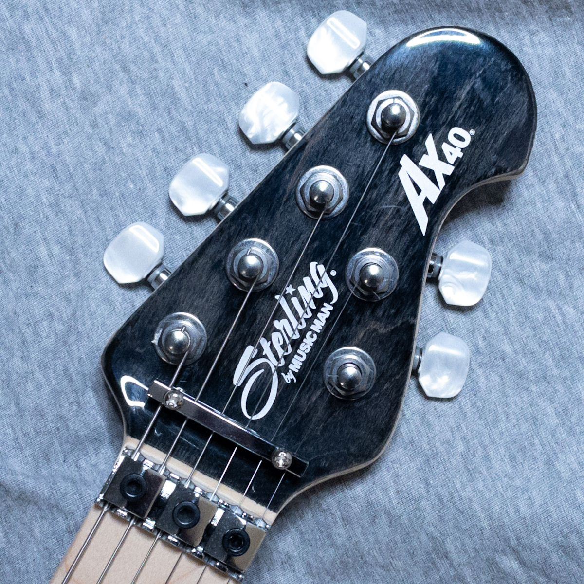 Sterling by Musicman SBMM AX40 TBK M1(Trans Black) ミュージックマン アクシス 日本限定モデル_画像7