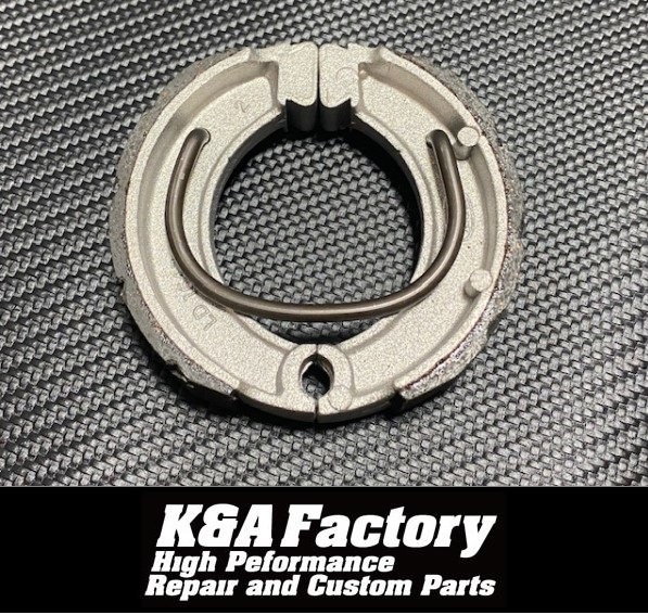 高品質(zhì)ブレーキシュー チャンプ(54V/55T/1JX/2FX/2GN) ジョグ(27V/48F/1HH/1KH/1RN/2EX/2JA/2TA/2TE)