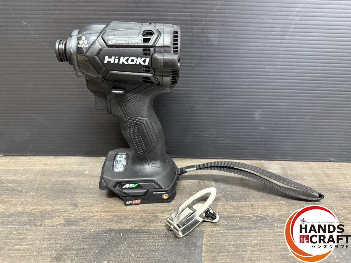 ●【極美品】HiKOKI ハイコーキ WH36DC(NN) インパクトドライバ 36V 本体のみ