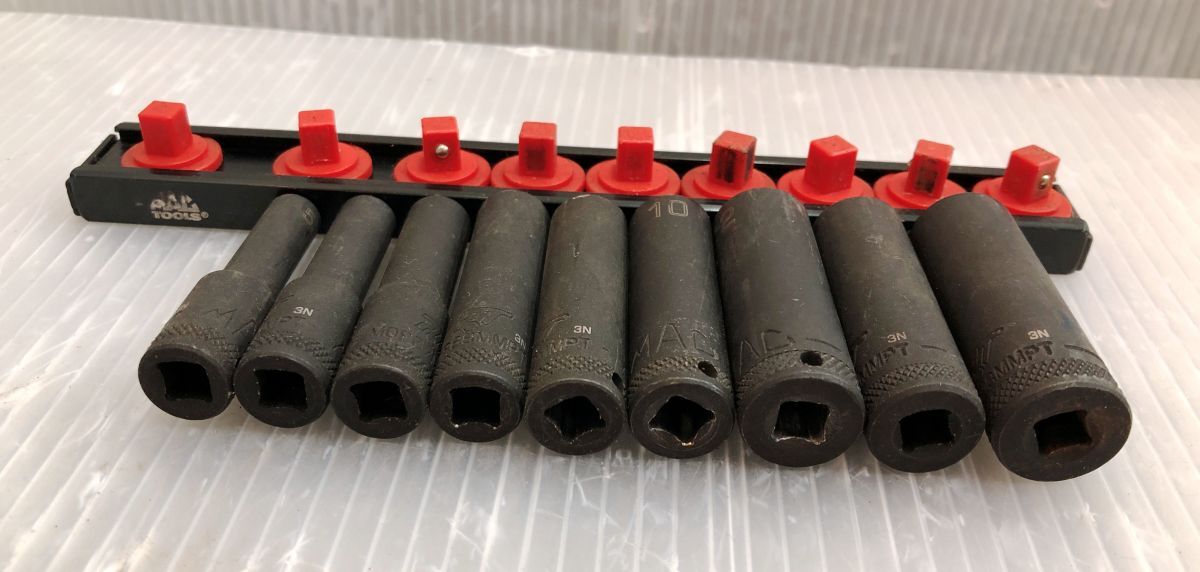 蓄電器 ▽【中古品】MAC TOOLS SMDPM96BRPT 9Pc. 1/4