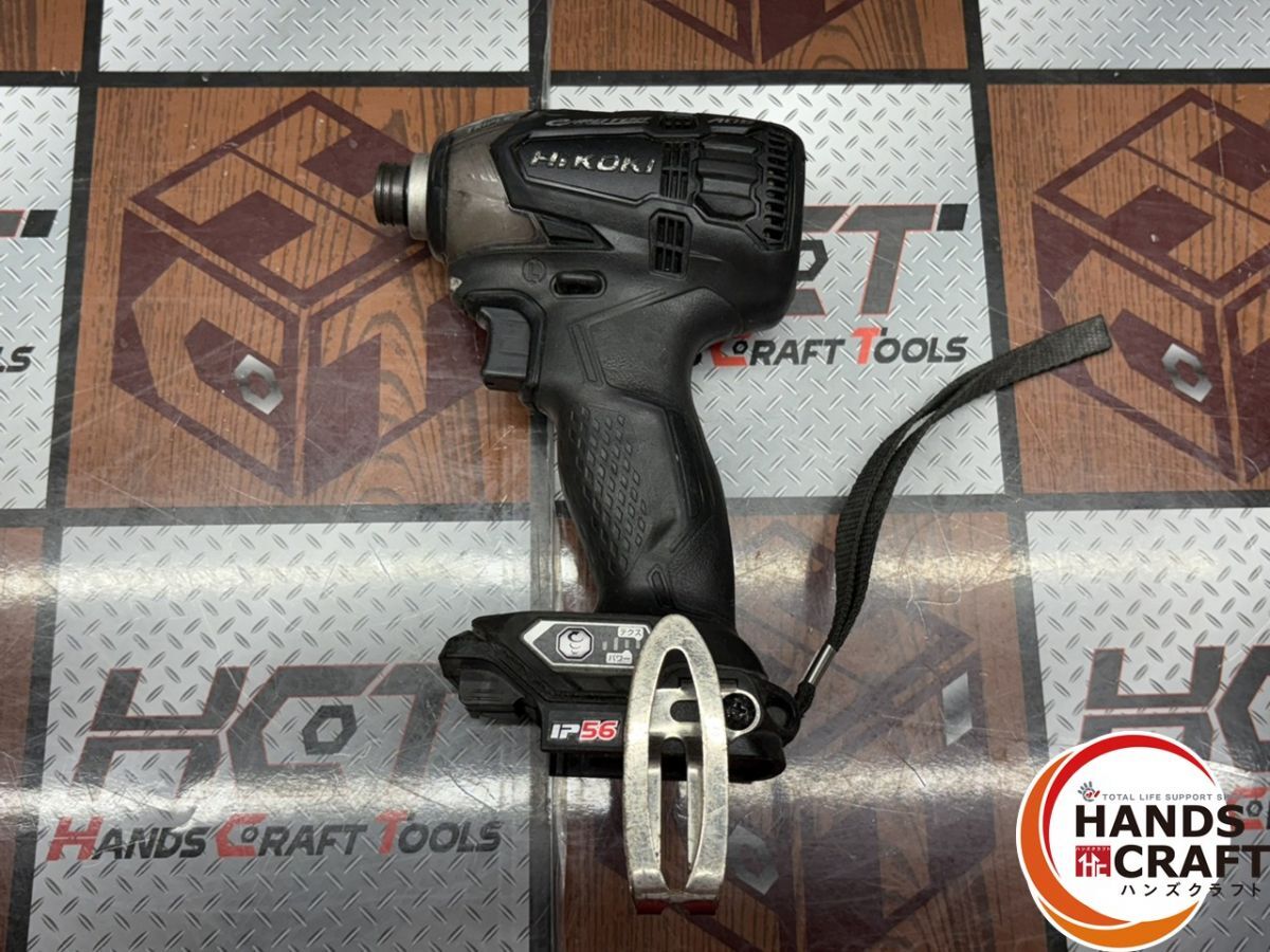 〇ハイコーキ HiKOKI WH14DDL2(NN) コードレスインパクトドライバ 18V 本体のみ【中古】