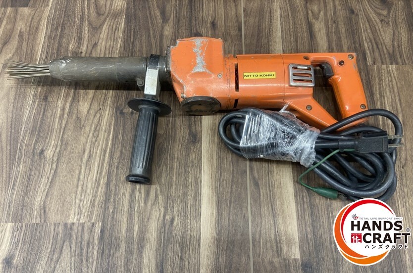 ♭【中古】日東工器 NITTO 電動ジェットチゼル ジェットタガネ EJC-32