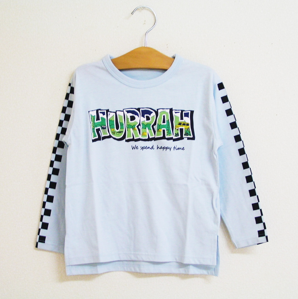 ★新品120cm★DILASH 長袖Tシャツ (サックス) ディラッシュ