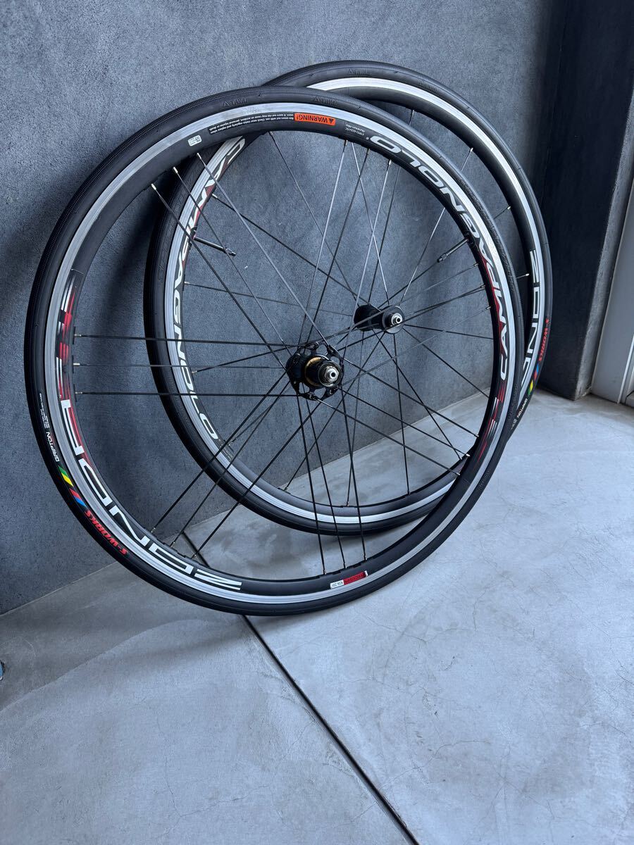 カンパニョーロ ホイール ゾンダ MEGA G3 Campagnolo クリンチャー ZONDA 前後 フリーボディシマノ8-10s