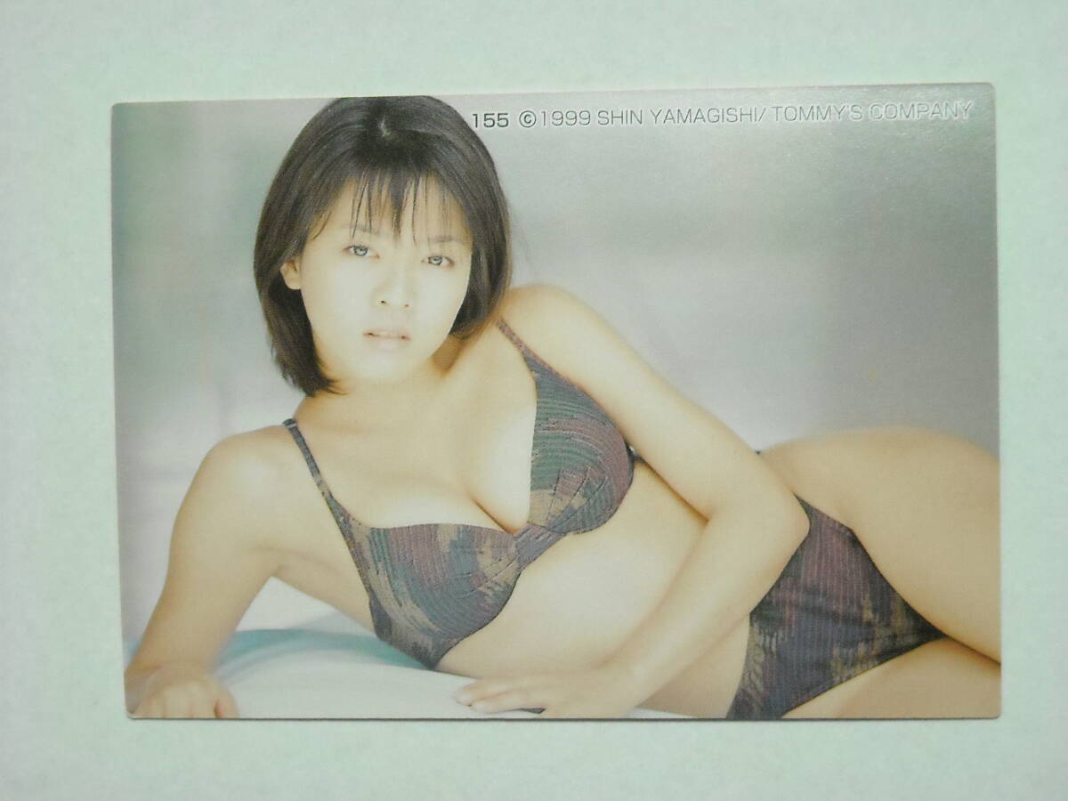  Shaku Yumiko #155 гора ..1999 Tokyo Metropolitan area Kiyoshi . город .. женщина средняя школа .1 листов. tray teng карта 