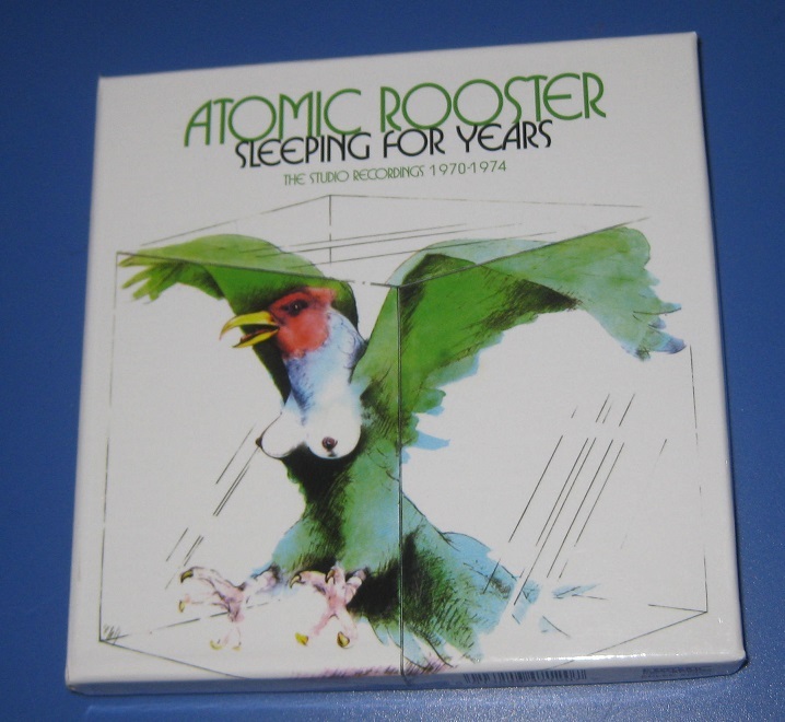 ♪♪輸入4CD-BOX 　アトミック・ルースター　 「ATOMIC ROOSTER Sleeping for Years」 The Studio Recordings 1970-1974 2017盤♪♪
