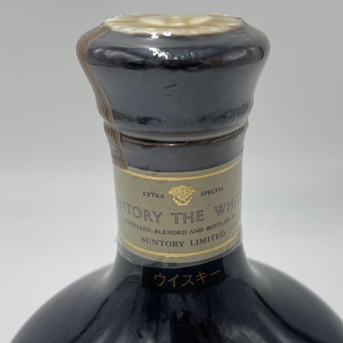 サントリー SUNTORY ザ・ウイスキー 有田焼 陶器ボトル 国産 サントリー SUNTORY ザ・ウイスキー 有田焼 陶器ボトル 国産