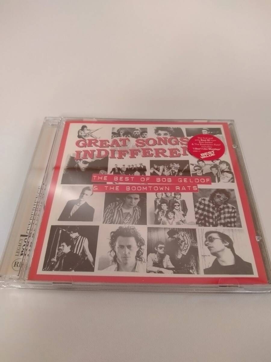 ＊中古CD THE BOOMTOWN RATS/BEST OF BOB GELD＆THE BOOMTOWN RATS 1994年作品ベストアルバム VIBRATORS BOYS CHELSEA THE CLASH DAMNED