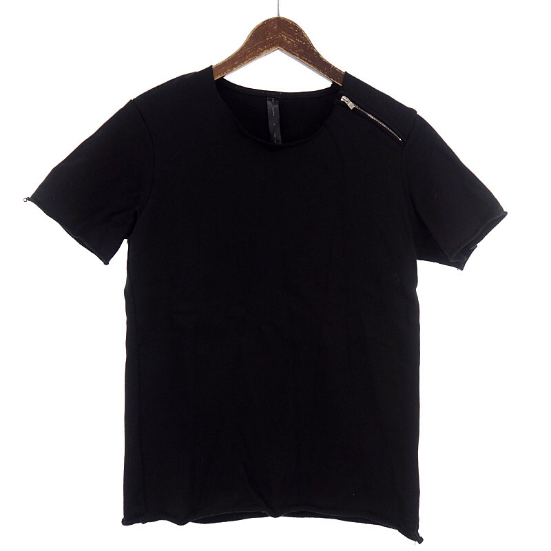 WJK Cut Off Short Sleeve Sweat スウェット 半袖 Tシャツ ブラック サイズ メンズS