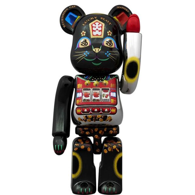 アメリカ限定 非売品 DCON Exclusive Lucky Cat Jackpot 100%ベアブリック/未開封
