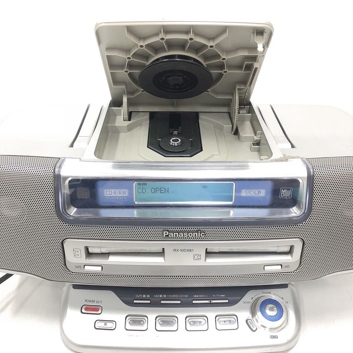音出しOK/Panasonic パナソニック パーソナル MDシステム RX 音出しOK/Panasonic パナソニック パーソナル MDシステム RX