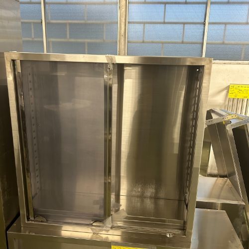 吊戸棚 アクリル扉 業務用 中古/送料別途見積