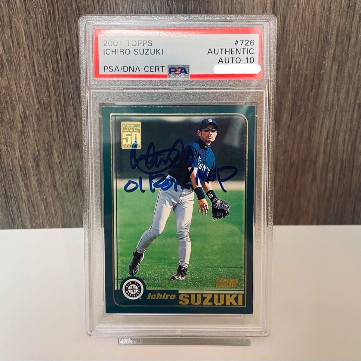 PSA鑑定最高評価】2001 イチロー ICHIRO ルーキーカード RC 直筆 PSA鑑定最高評価】2001 イチロー ICHIRO ルーキーカード RC 直筆