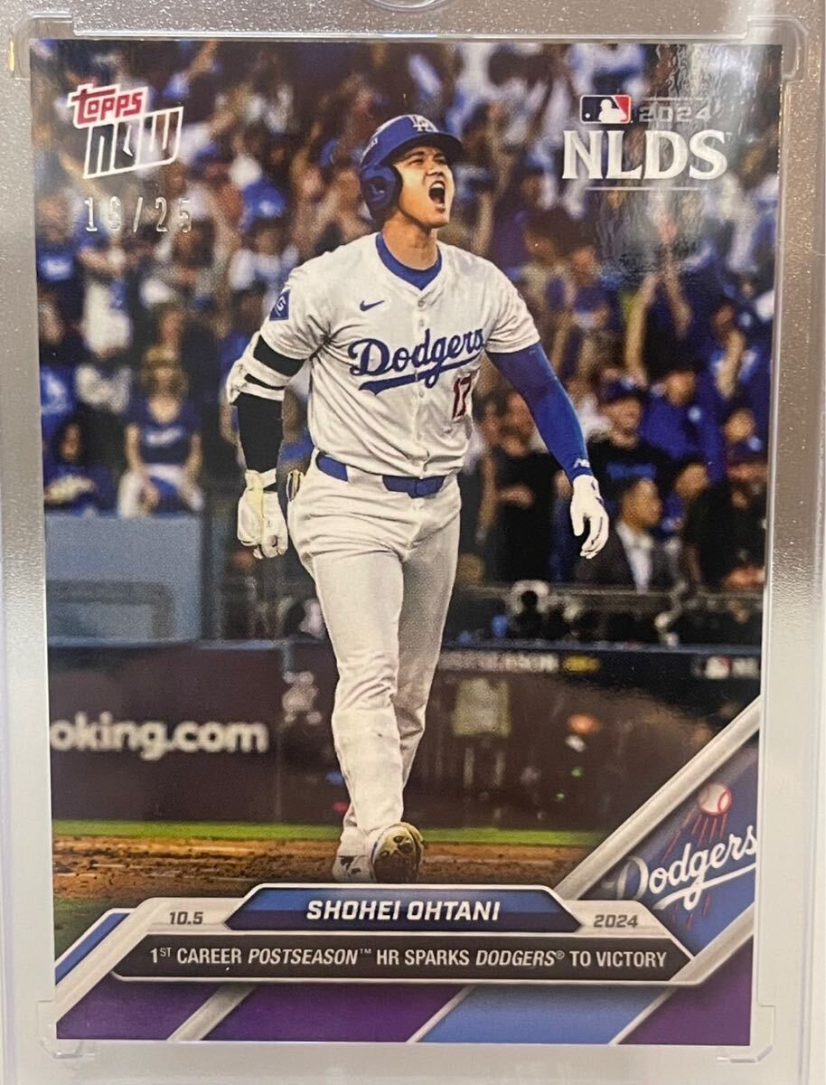 25枚限定】2024 Topps Now 801 大谷翔平 Shohei Ohtani 25シリ 25枚限定】2024 Topps Now 801 大谷翔平 Shohei Ohtani 25シリ