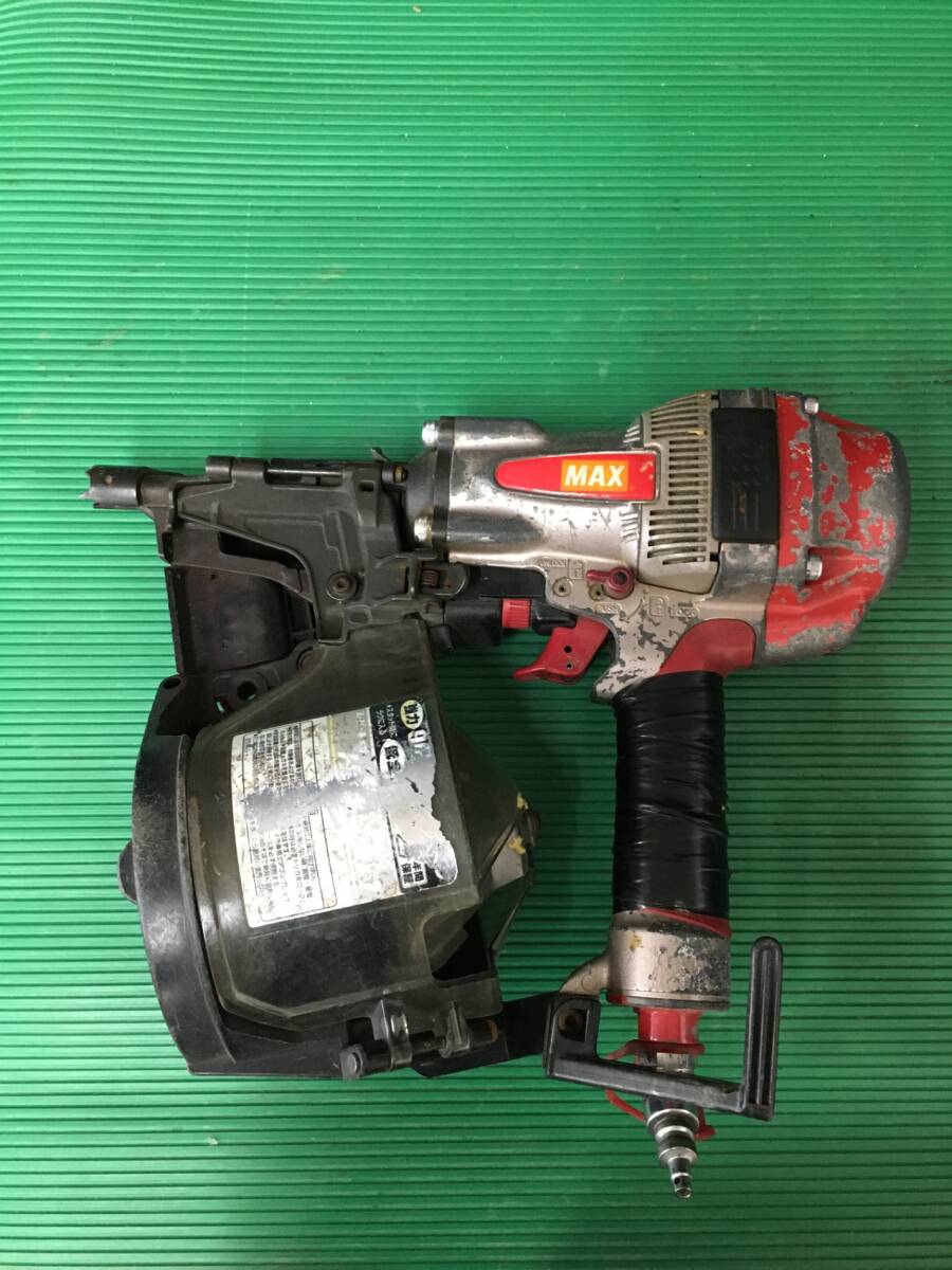 【ジャンク品】★MAX(マックス) 90㎜高圧釘打機 スーパーネイラ HN-90N1　T-SO　ITCOIOBI24AA