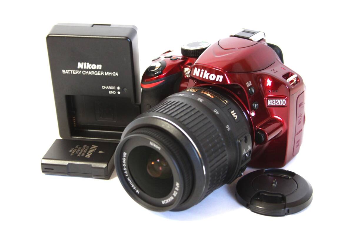 Nikon D3200 AF-S NIKKOR DX VR 18-55mm レンズセット ニコン