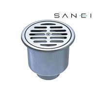 まとめ得 三栄水栓　SANEI　封水50ステンレスワントラップ　H530-100X50 x [3個] /a