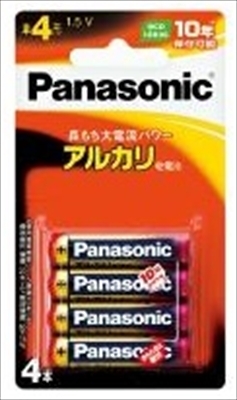 まとめ得 ＬＲ０３ＸＪ／４Ｂ アルカリ 単４＊４Ｐブリスタ パナソニック 乾電池 x [6個] /h