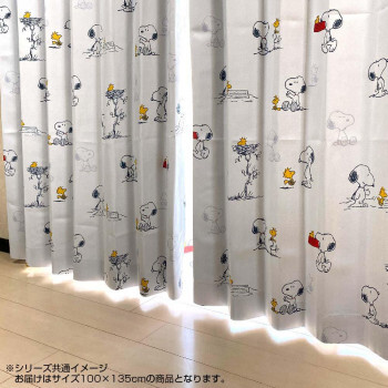 スヌーピー カーテン 2枚組 100×135cm KO-16 /a