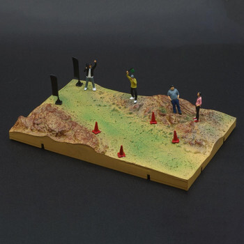 まとめ得 ビ-エムクリエイションズ ジオラマシティ -002カントリーサイド 草地バージョン 1/64スケール 64BDOR002 x [2個] /a